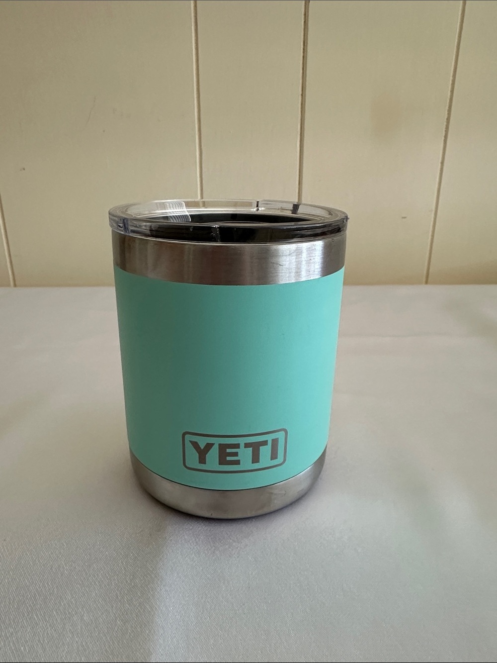 YETI Rambler 10 oz Seafoam BPA Free Lowball 2.0 Tumbler with MagSlider Lid